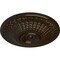 Ekena Millwork Modena Ceiling Medallion (Fits Canopies up to 5 1/4"), Hand-Painted Bronze, 23 1/2"OD x 3 1/2"P CM23MOBZS - alternate 4